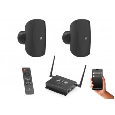 Мультирум система 2 настенных динамика Audac ATEO4M черный